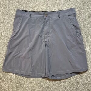 Lululemon Mens Commission Shorts GraySize34 Technical Active Casual 8Inch Inseam
